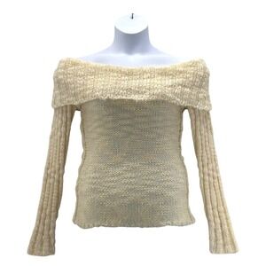 Glimmer Off the Shoulder Sweater M